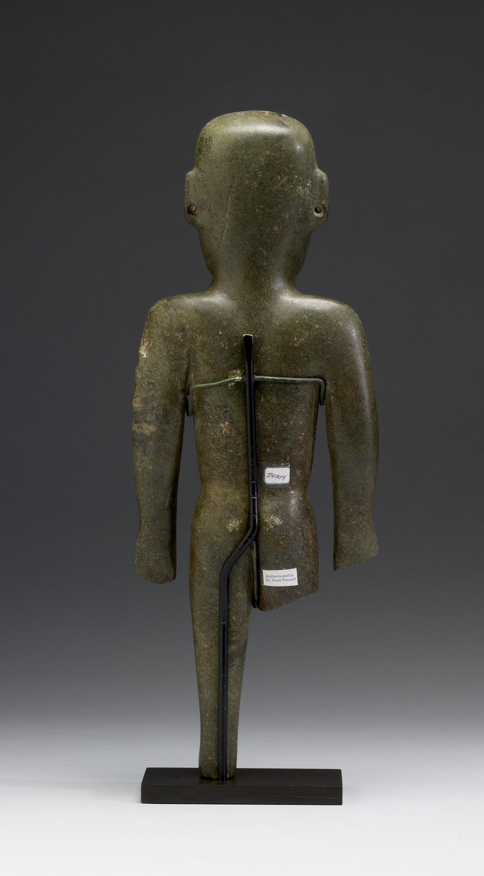 [OS] Male figure. Greenstone. Central Mexico. Olmec or early ...