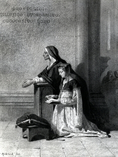Image for Marguerite in Church Listening to the Dies Irae