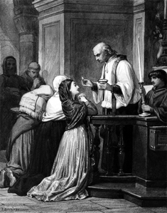Image for Woman Receiving the Eucharist