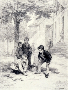 Image for Boys Playing Marbles