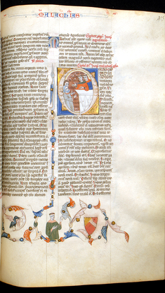 Image for Leaf from Bentivoglio Bible