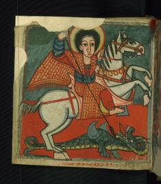 Image for St. George slaying the dragon