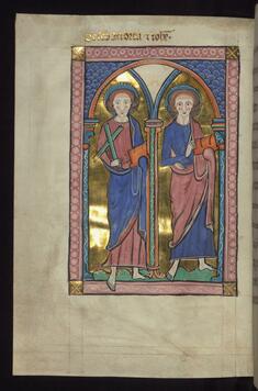 Image for SS. Andrew and John (the Evangelist?)