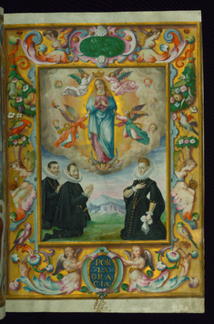 Image for Coronation of the Virgin with King Phillip III, Don Luys Nunez Perez, and Queen Margaret