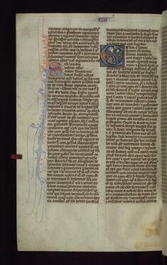Image for Historiated Initial "E" with Jonah and the Whale
