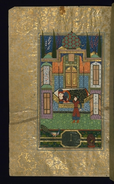 Image for Shiruyah Stabs Khusraw, his Father