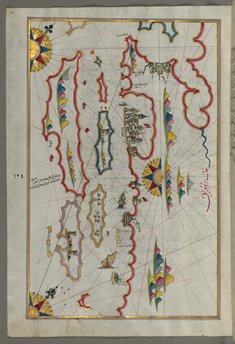 Image for Map of the Coastline and the Islands Off Zadar