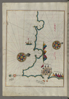 Image for Map of the Coast North of the Medulin Fortress