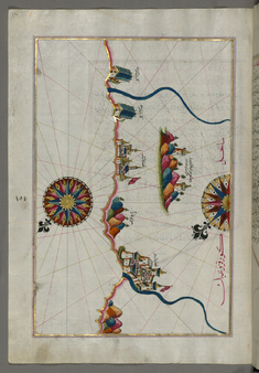 Image for Map of the Italian Coastline from Pesaro South