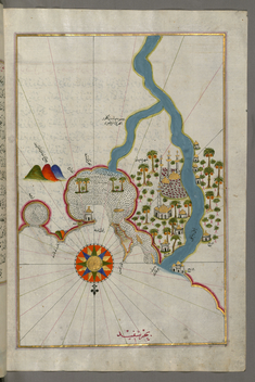 Image for Map of the City of Damietta on the Egyptian Coast