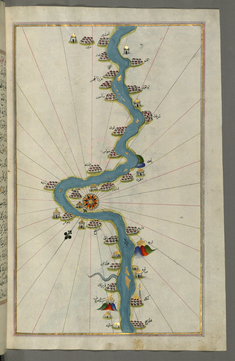 Image for Map of the Oases and Villages Along the River Nile as Far as Sidi Musá