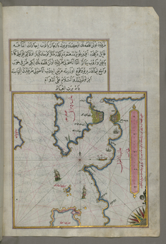 Image for Map of the Upper Aegean Sea with the Islands of Imbros and Bozca