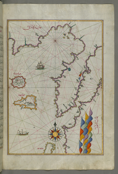Image for Map of the Islands of Semendrek and Imroz in the Aegean Sea