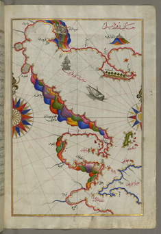 Image for Map of the Bay of Salonica and the Western Coastline