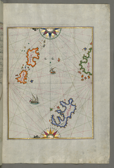Image for Map of Several Islands of the Eastern Aegean Sea Including: Leros and Patmos