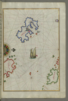 Image for Map of the Island of Patmos