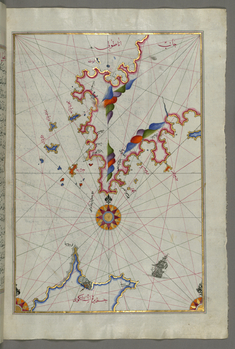 Image for Map of the Anatolian Coast Facing the Island of Cos