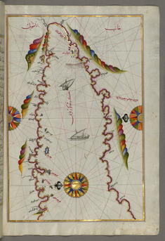 Image for Map of the Bay of Kerme East of Cos Island