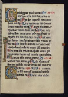 Image for Historiated Initial "C" with a Jewish Priest