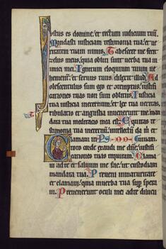 Image for Historiated Initial "C" with a Jewish Priest