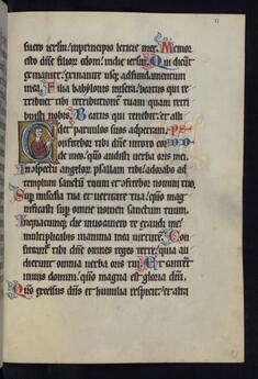 Image for Historiated Initial "C" with an Apostle