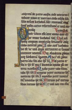 Image for Historiated Initial "Q" with an Apostle