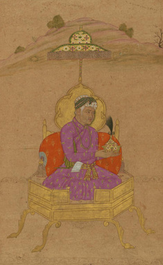 Image for Single Leaf of a Portrait of the Emperor Akbar