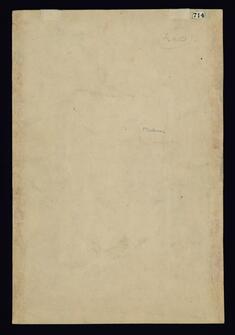 Image for Mughal Emperor with a Document (Back)