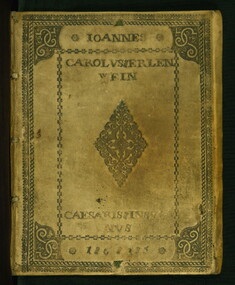 Image for Liber Amicorum of Joannes Carolus Erlenwein
