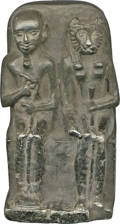 Image for Miniature Group of Ptah and Sakhmet
