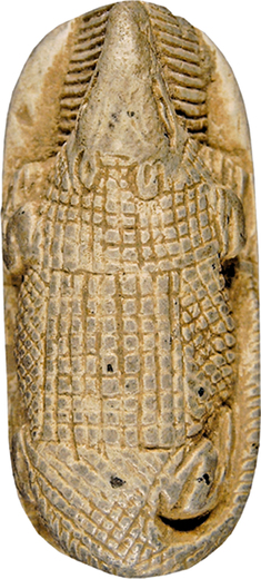 Image for Amulet with a Crocodile as a Solar God