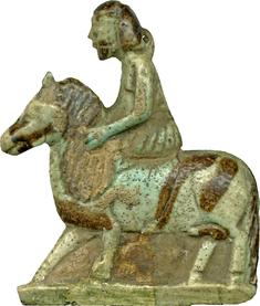 Image for Man Riding Two Horses