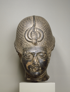 Image for The Head of a Statue of Amenhotep III, Re-Carved for Ramesses II