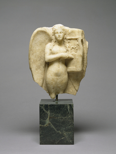 Image for Siren with a Kithara from a Grave Monument