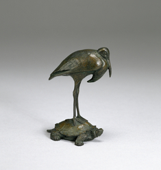 Image for Stork Standing on a Turtle