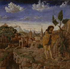 Image for Saint John the Baptist in a Landscape