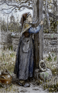 Image for Peasant Woman Embracing Crucifix
