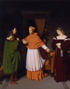 Image for The Betrothal of Raphael and the Niece of Cardinal Bibbiena