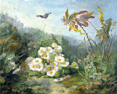 Image for Wild Flowers and Butterfly