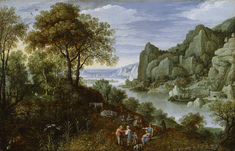 Image for River Landscape with Mining
