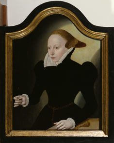 Image for Portrait of a Young Woman with a Pink