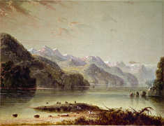 Image for Lake Scene (Wind River Mountain)