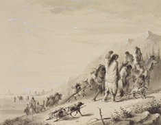 Image for Pawnee Indians Migrating