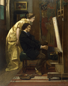 Image for The Painter and His Model
