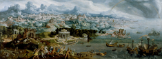 Image for Panorama with the Abduction of Helen Amidst the Wonders of the Ancient World
