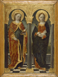 Image for Saint Catherine of Alexandria and Saint Agnes