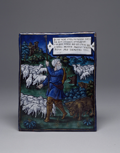 Image for Plaque with the Bad Shepherd