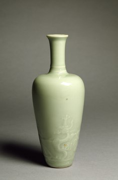 Image for Dragon Desk Vase with Celadon Glaze