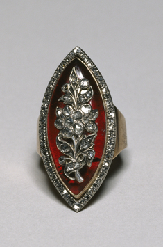 Image for Ring with Floral Motif