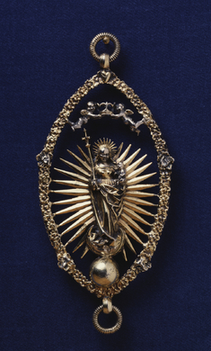 Image for Pendant with the Virgin and Child in Glory